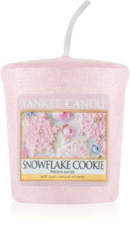 Yankee Candle Snowflake Cookie votívna sviečka 49 g