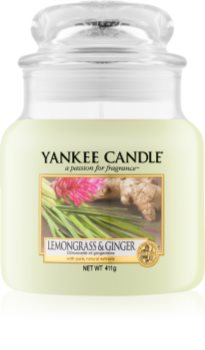 Yankee Candle Lemongrass & Ginger Geurkaars 411 gr Classic Medium