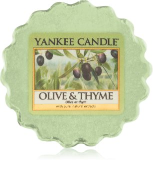 Yankee Candle Olive & Thyme tartelette en cire 22 g
