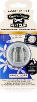 Yankee Candle Midnight Jasmine Auto luchtverfrisser 4 ml Clip