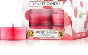 Yankee Candle Cherries on Snow lumânare 12 x 9,8 g