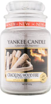 Yankee Candle Crackling Wood Fire lumânare parfumată 623 g Clasic mare