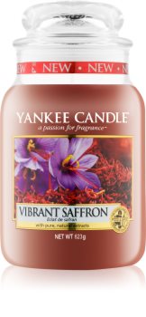 Yankee Candle Vibrant Saffron candela profumata 623 g Classic grande