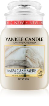 Yankee Candle Warm Cashmere illatos gyertya 623 g Classic nagy méret