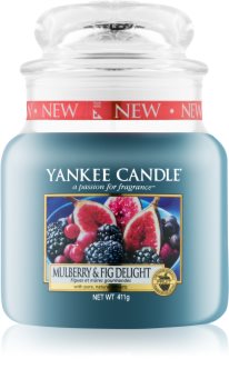 Yankee Candle Mulberry & Fig vonná svíčka 411 g Classic střední
