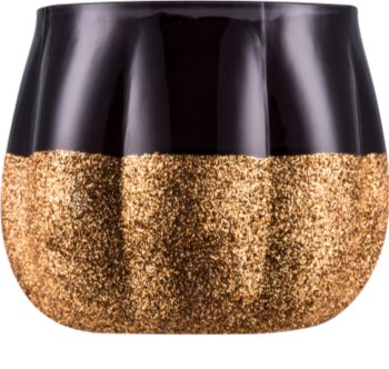 Yankee Candle Halloween Glass Votive Candle Holder I. Gold