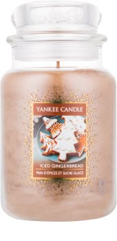 Yankee Candle Iced Gingerbread świeczka zapachowa 623 g Classic duża