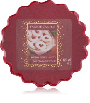 Yankee Candle Merry Berry Linzer ceară pentru aromatizator 22 g
