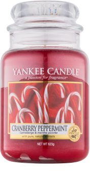 Yankee Candle Cranberry Peppermint Duftkerze 623 g Classic groß