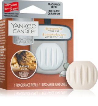 Yankee Candle Leather aромат для авто замінний блок
