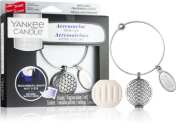 Yankee Candle Midsummer´s Night désodorisant voiture pendentif + recharge (Linear)