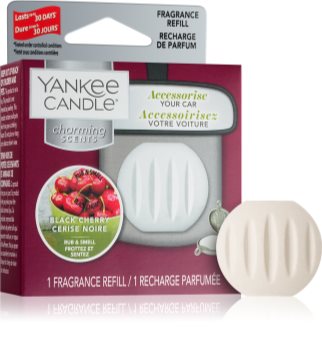 Yankee Candle Black Cherry aроматизатор за автомобил резервен пълнител