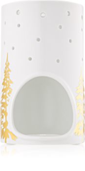 Yankee Candle Winter Trees castiçal em cerâmica para velas de chá