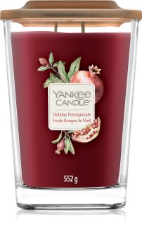 Yankee Candle Elevation Holiday Pomegranate vonná sviečka 552 g veľká