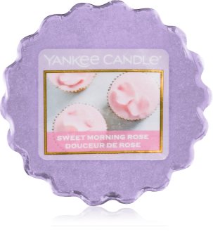Yankee Candle Sweet Morning Rose cera para lámparas aromáticas