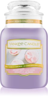 Yankee Candle Sweet Morning Rose vonná svíčka 623 g Classic velká
