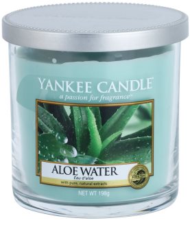 Yankee Candle Aloe Water vela perfumado 198 g Décor pequena