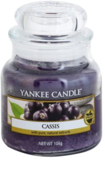 Yankee Candle Cassis vonná svíčka 104 g Classic malá