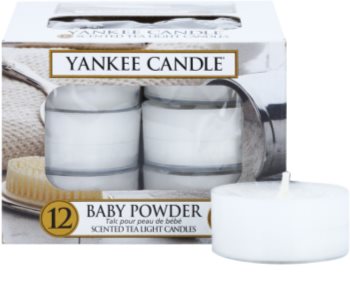 Yankee Candle Baby Powder Tealight Candle 12 x 9,8 g