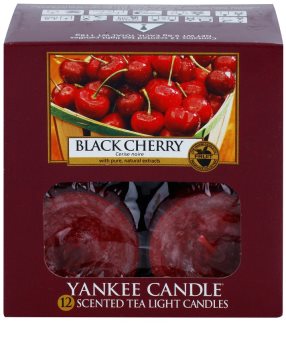Yankee Candle Black Cherry Tealight Candle 12 x 9,8 g