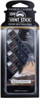 Yankee Candle Black Coconut Désodorisant voiture 4 pcs