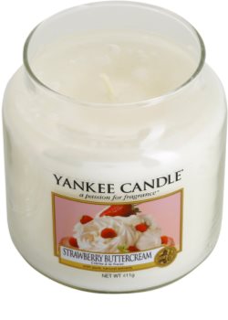 Yankee Candle Strawberry Buttercream lumanari parfumate 411 g Clasic mediu