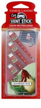 Yankee Candle Cranberry Pear parfum pentru masina 4 buc