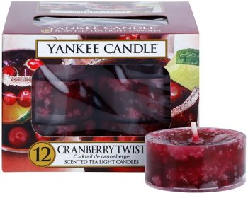 Yankee Candle Cranberry Twist vela de té 12 x 9,8 g