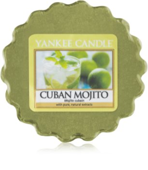 Yankee Candle Cuban Mojito cera para lámparas aromáticas 22 g