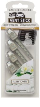 Yankee Candle Fluffy Towels illat autóba 4 db