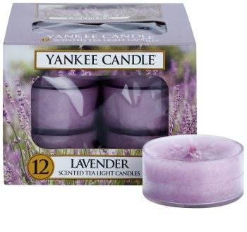 Yankee Candle Lavender świeczka typu tealight 12 x 9,8 g