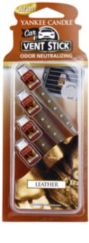 Yankee Candle Leather Deodorante per auto 4 pz