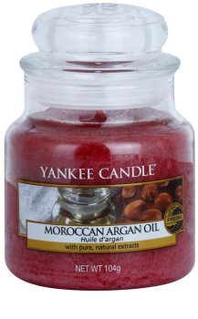 Yankee Candle Moroccan Argan Oil illatos gyertya 104 g Classic kis méret
