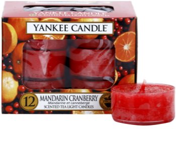 Yankee Candle Mandarin Cranberry teamécses 12 x 9,8 g