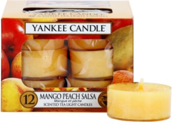 Yankee Candle Mango Peach Salsa Theelichtje 12 x 9,8 gr