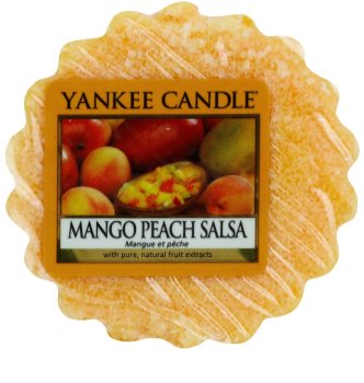 Yankee Candle Mango Peach Salsa Wachs für Aromalampen 22 g