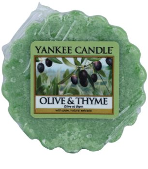 Yankee Candle Olive & Thyme Duftwachs für Aromalampe 22 g
