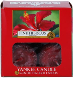 Yankee Candle Pink Hibiscus vela de té 12 x 9,8 g
