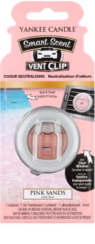 Yankee Candle Pink Sands Désodorisant voiture 4 ml clip