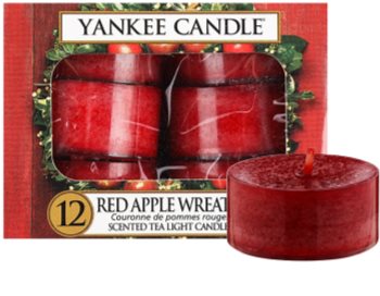 Yankee Candle Red Apple Wreath Tealight Candle 12 x 9,8 g