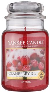 Yankee Candle Cranberry Ice illatos gyertya 623 g Classic nagy méret