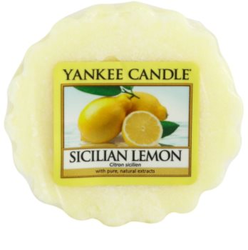 Yankee Candle Sicilian Lemon cera per lampada aromatica 22 g