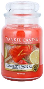 Yankee Candle Strawberry Lemon Ice lumânare parfumată 623 g Clasic mare