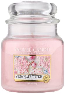 Yankee Candle Snowflake Cookie świeczka zapachowa 411 g Classic średnia