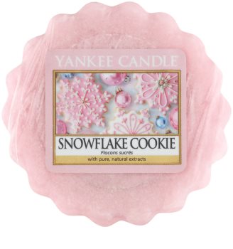 Yankee Candle Snowflake Cookie cera para lámparas aromáticas 22 g