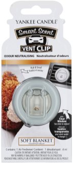 Yankee Candle Soft Blanket odświeżacz do samochodu 4 ml klips