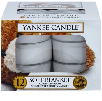 Yankee Candle Soft Blanket čajová svíčka 12 x 9,8 g