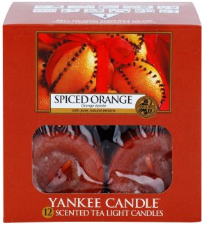 Yankee Candle Spiced Orange Theelichtje 12 x 9,8 gr