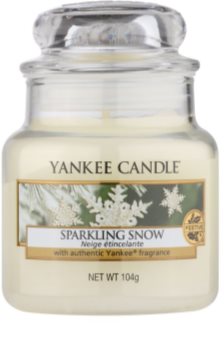 Yankee Candle Sparkling Snow illatos gyertya 104 g Classic kis méret