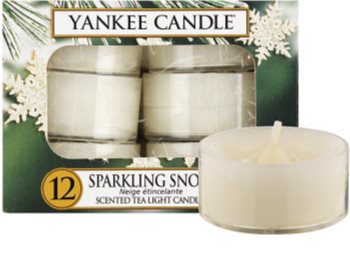 Yankee Candle Sparkling Snow lumânare 12 x 9,8 g